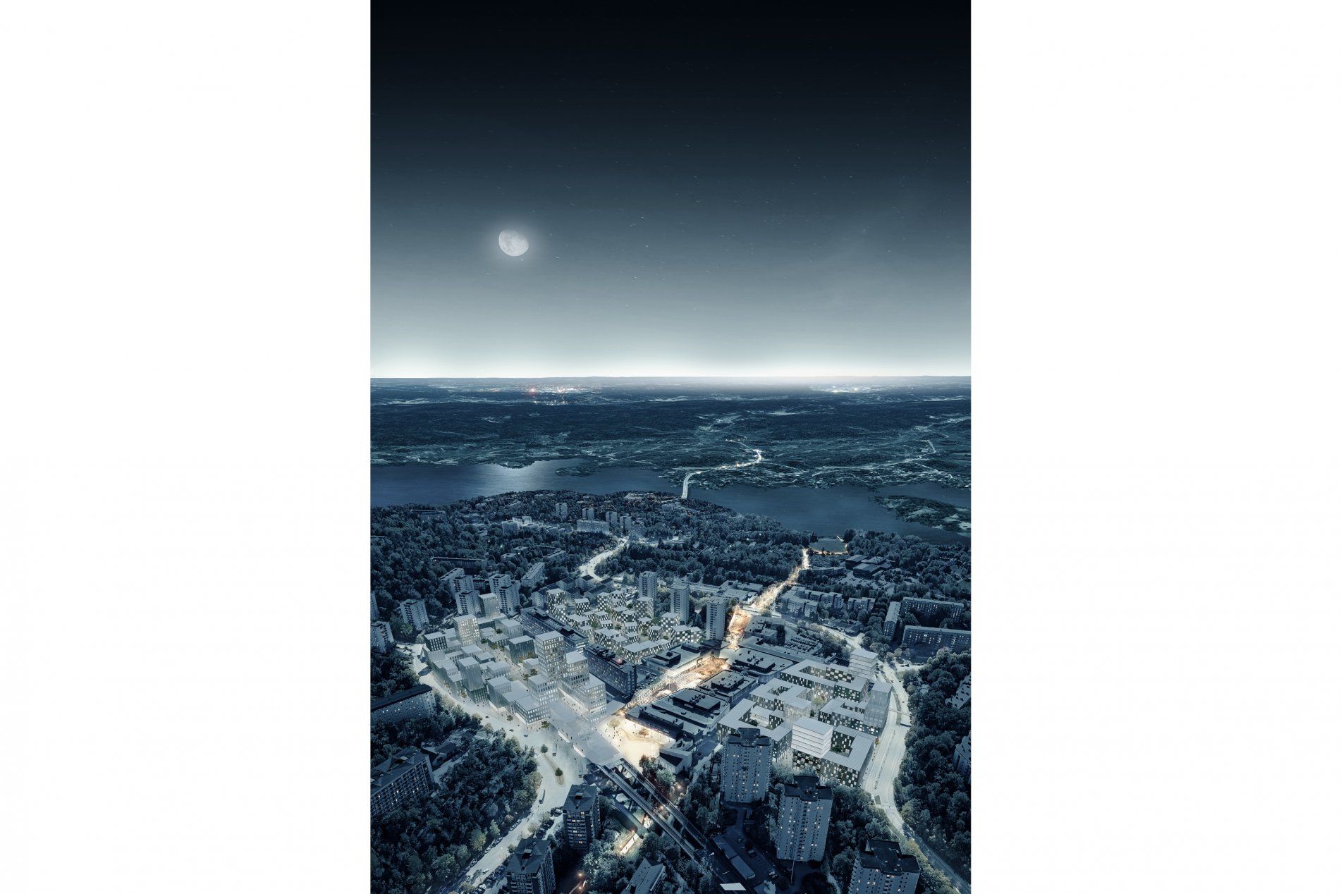 斯德哥尔摩 Farsta 中心改造-20