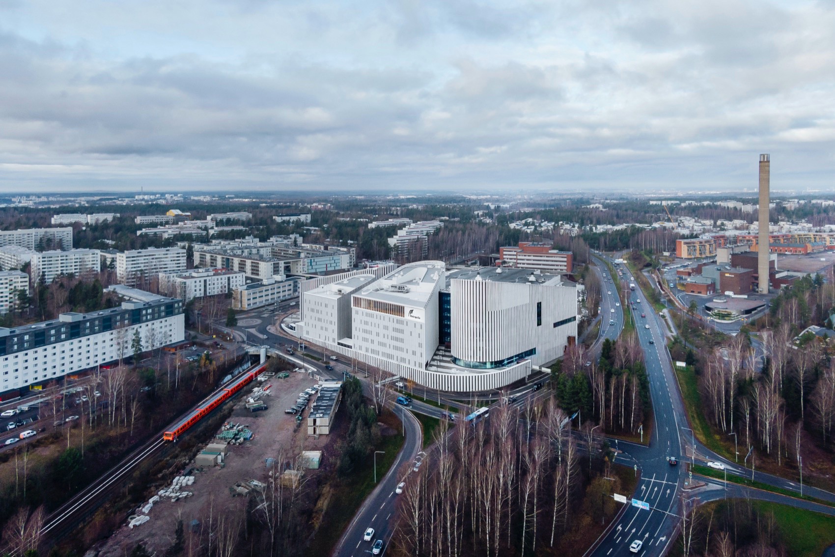 赫尔辛基大都会应用科技大学Myllypuro校区丨芬兰赫尔辛基丨Lahdelma & Mahlamäki architects-7