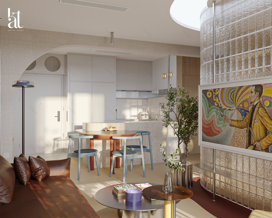 梦幻胶囊公寓丨Kat Studio(设计师Ciosce Nguyen)-16