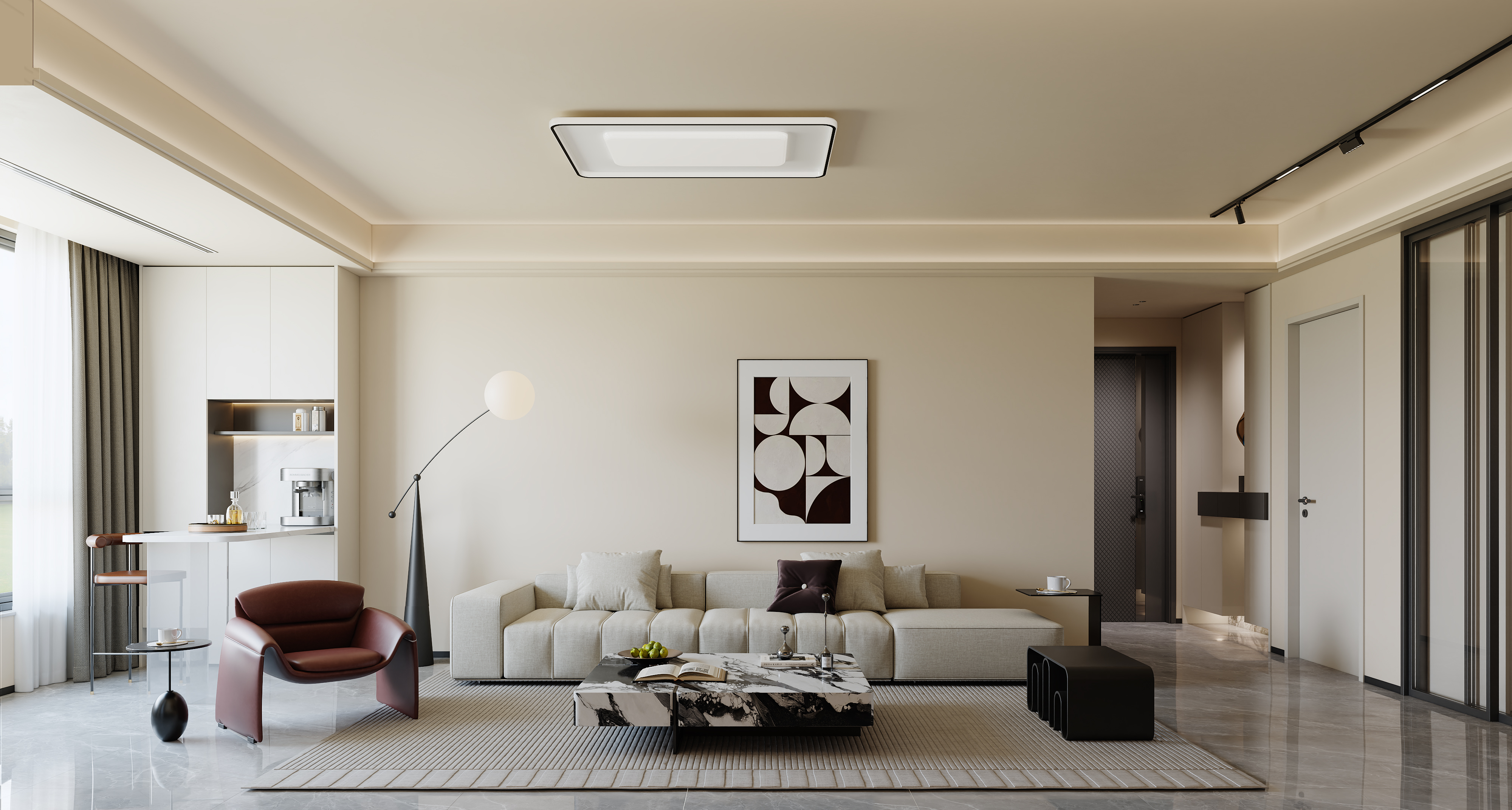 现代风格装修案例-6