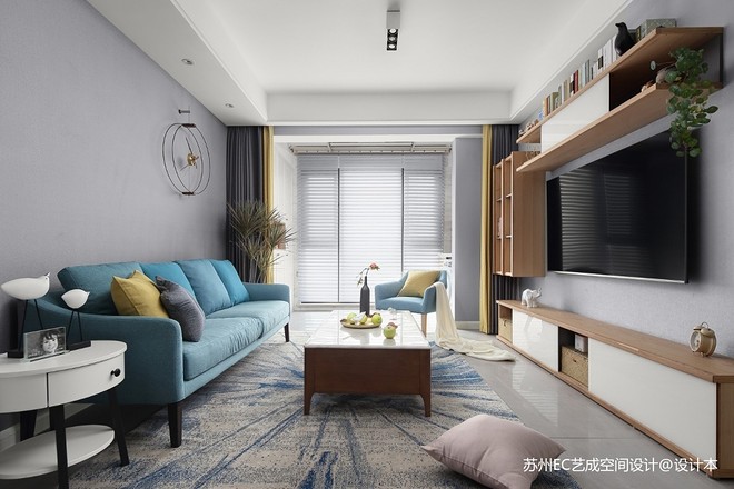 38万元一居50平米装修案例·效果图  我的北欧公寓新家-21