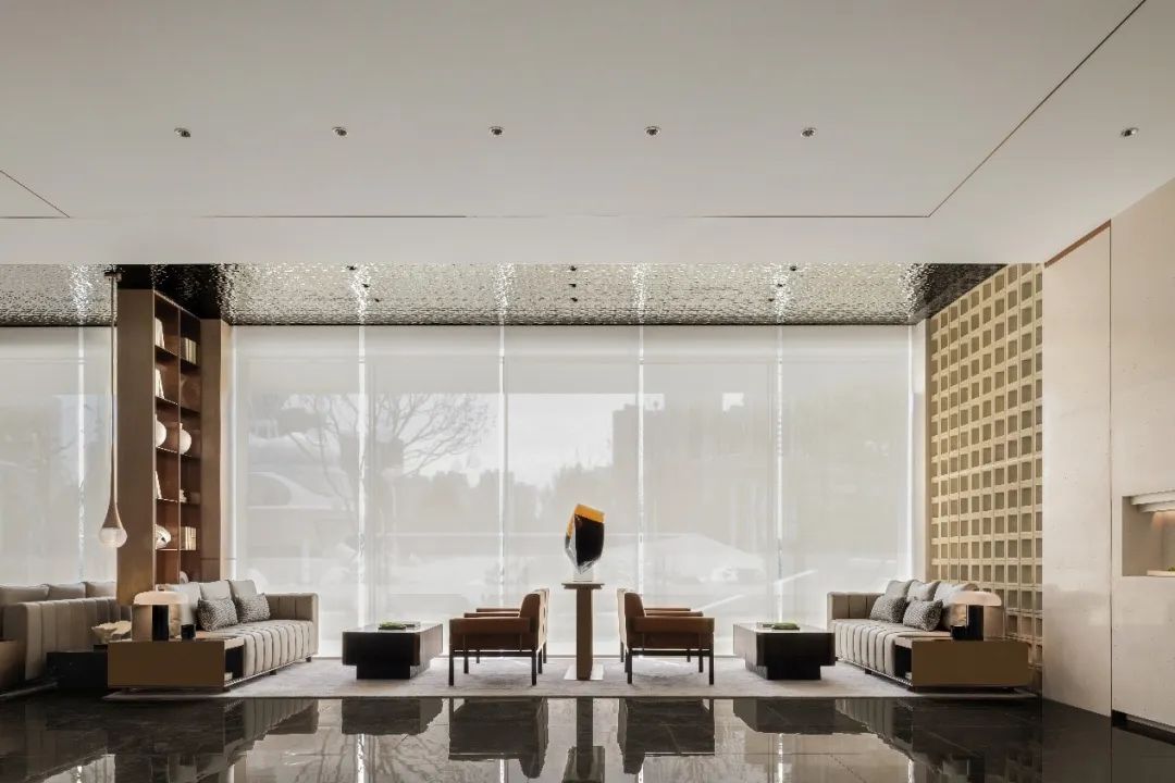 济南银丰国泰江悦项目售楼处丨中国济南丨万景百年室内设计-31