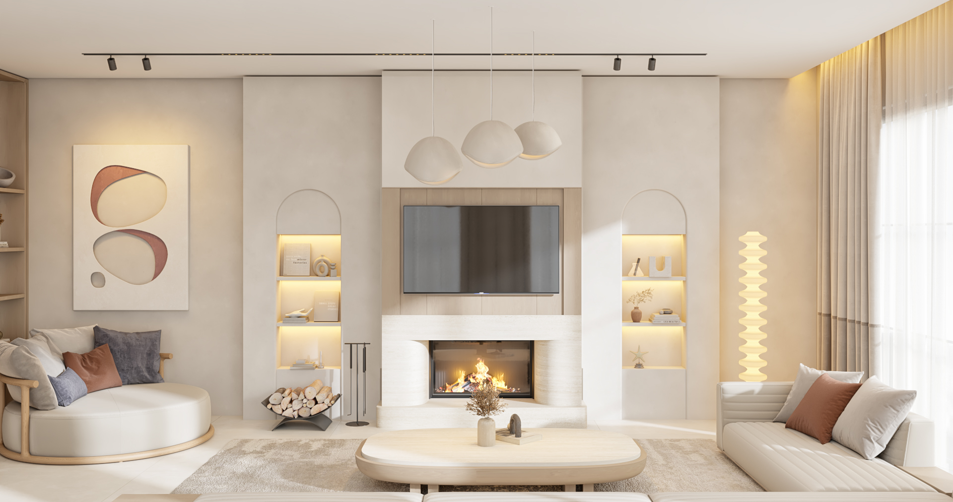 简约客厅丨巴勒斯坦-5