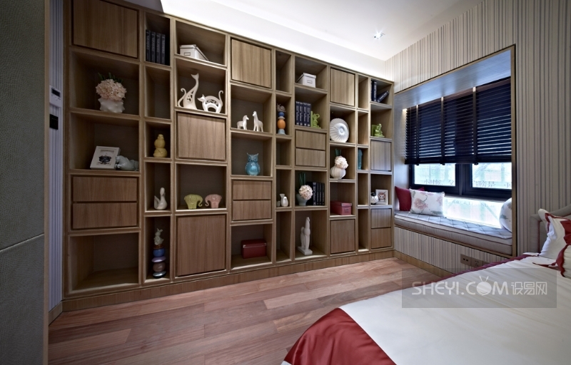 中洲中央公园二期新中式风格样板房设计-13