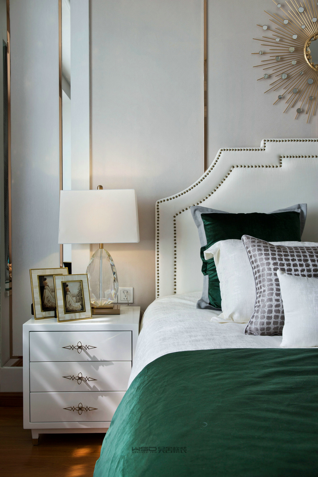 WSD · 吴舍软装  韶关永乐城 · 时尚简欧风样板房-19