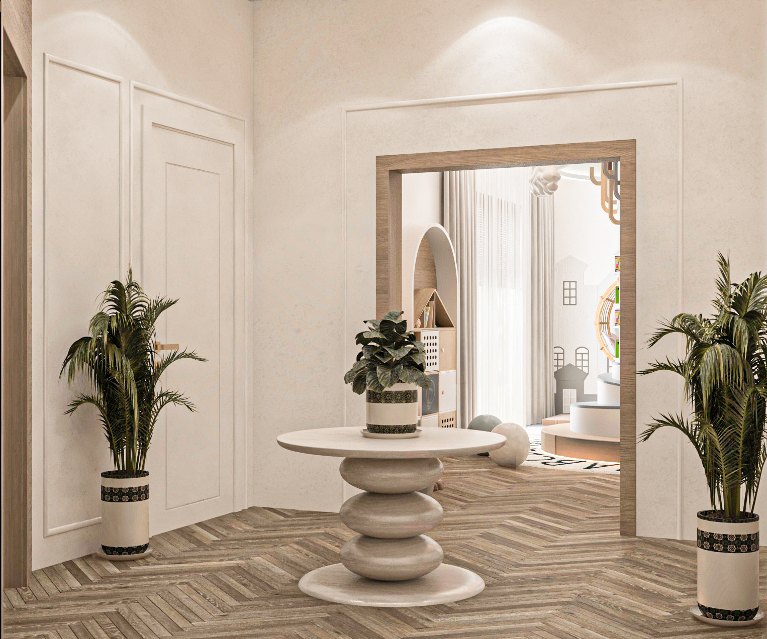 children's playroom in a villa-11