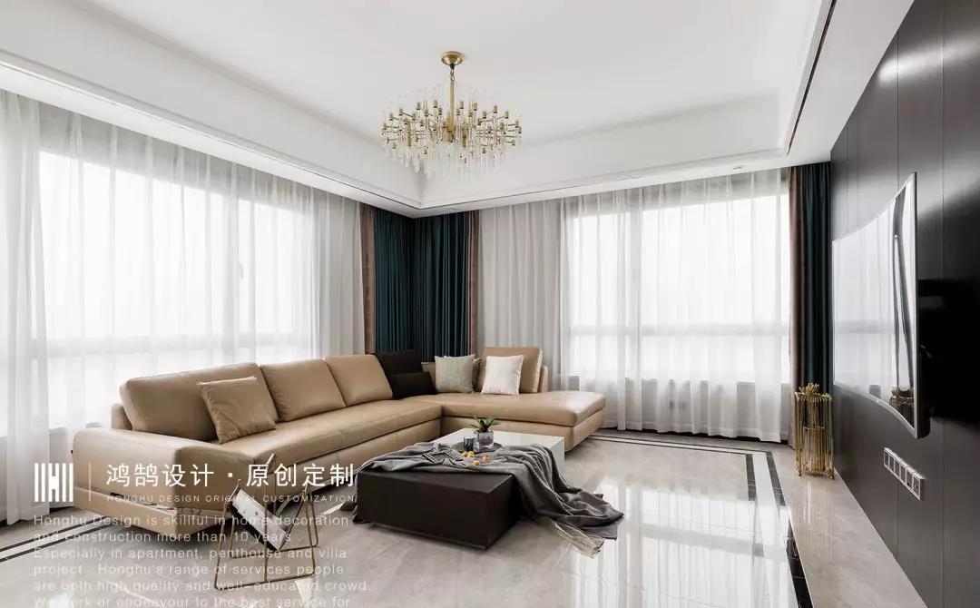 武汉鸿鹄装饰设计 | 现代简约风格，营造舒适生活空间-1