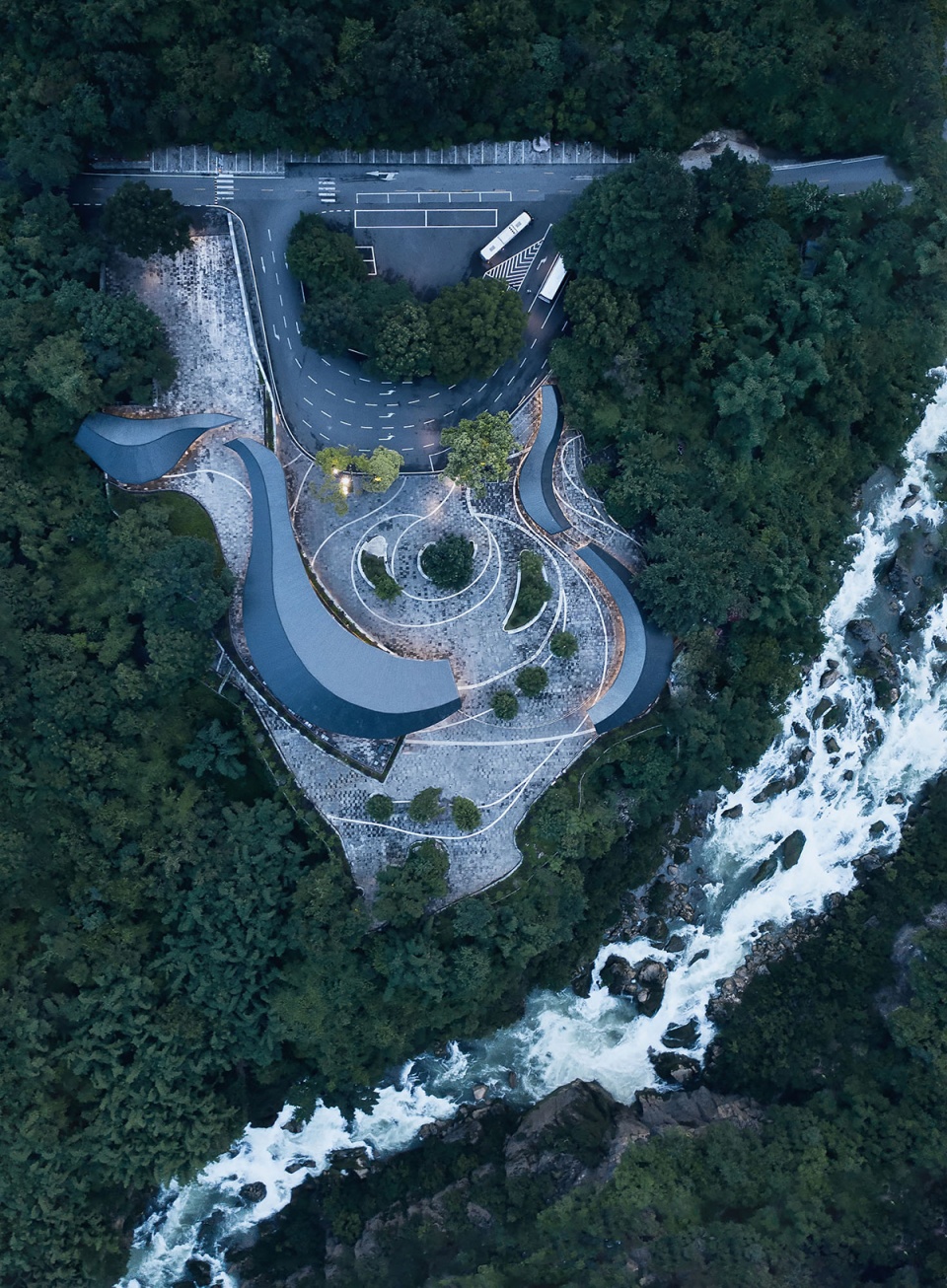 黄果树大瀑布、天星桥景区入口游客中心,贵州 / 中规院 + 清水爱派-72