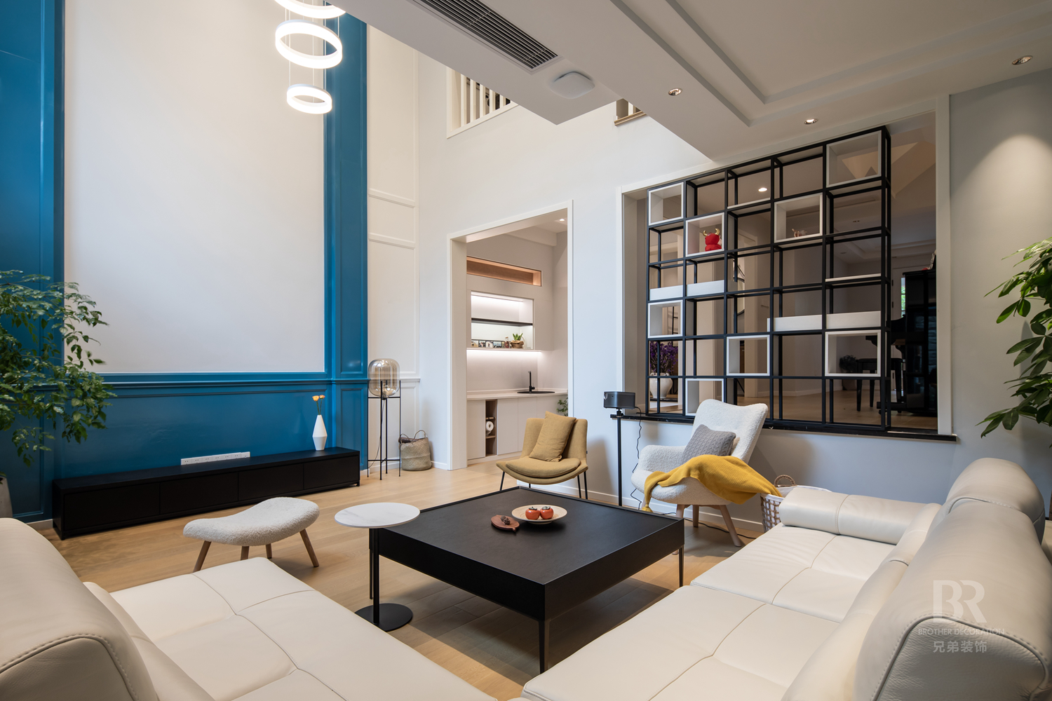 金科太阳海岸 300 平现代别墅丨兄弟装饰(兄弟装饰 LD 高端设计)-8