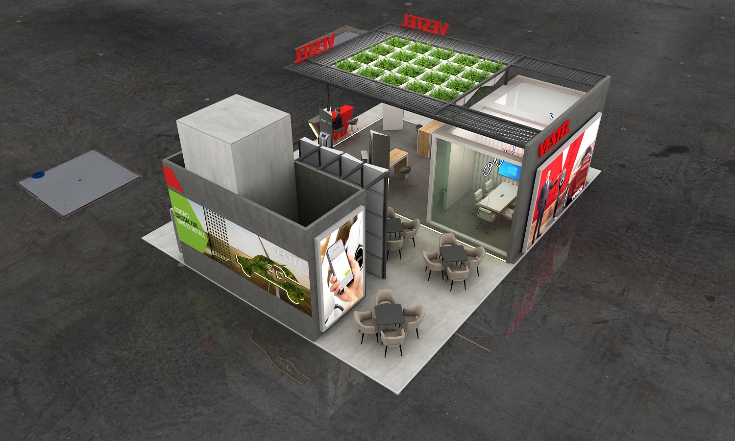 VESTEL EVCHARGE SHOW 2023 ISTANBUL 126m2-12