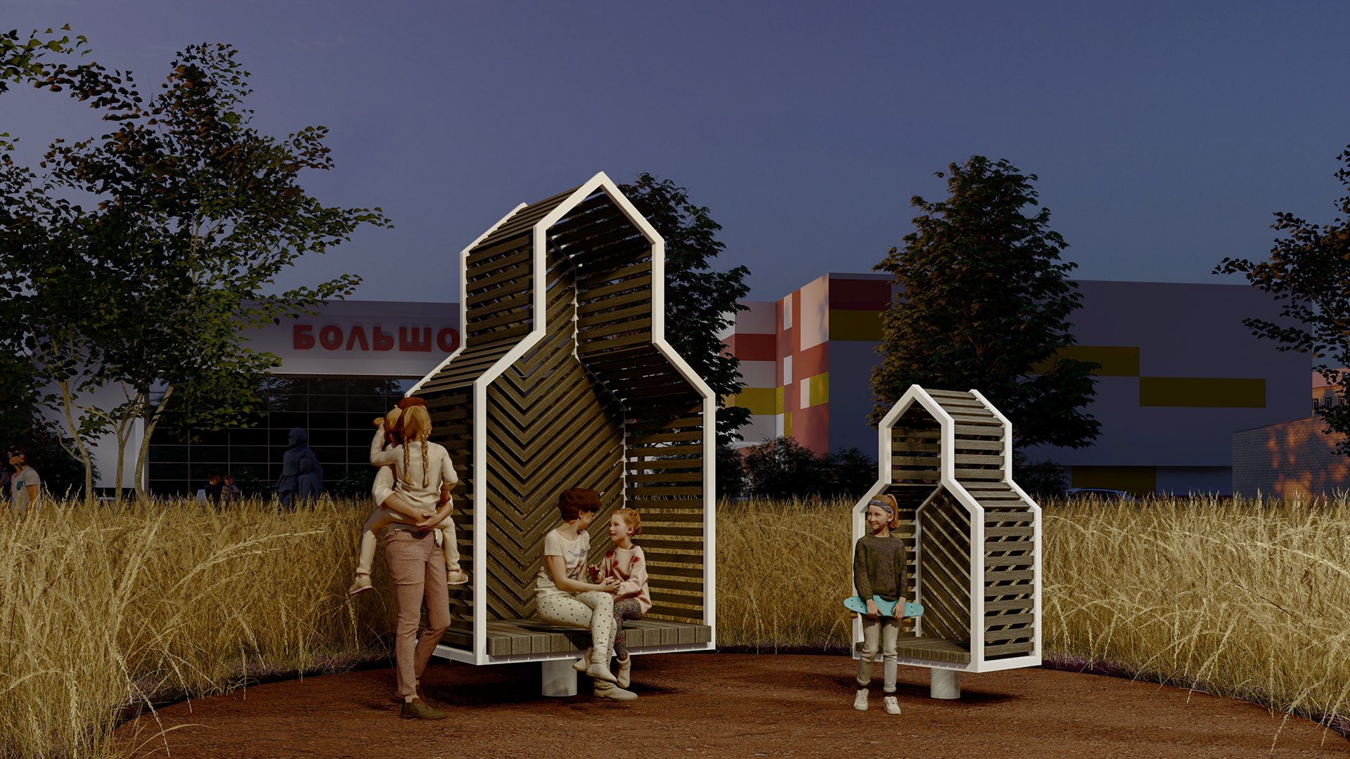 Zavodoukovsk 中央广场改造丨俄罗斯丨Project Bureau M4-34