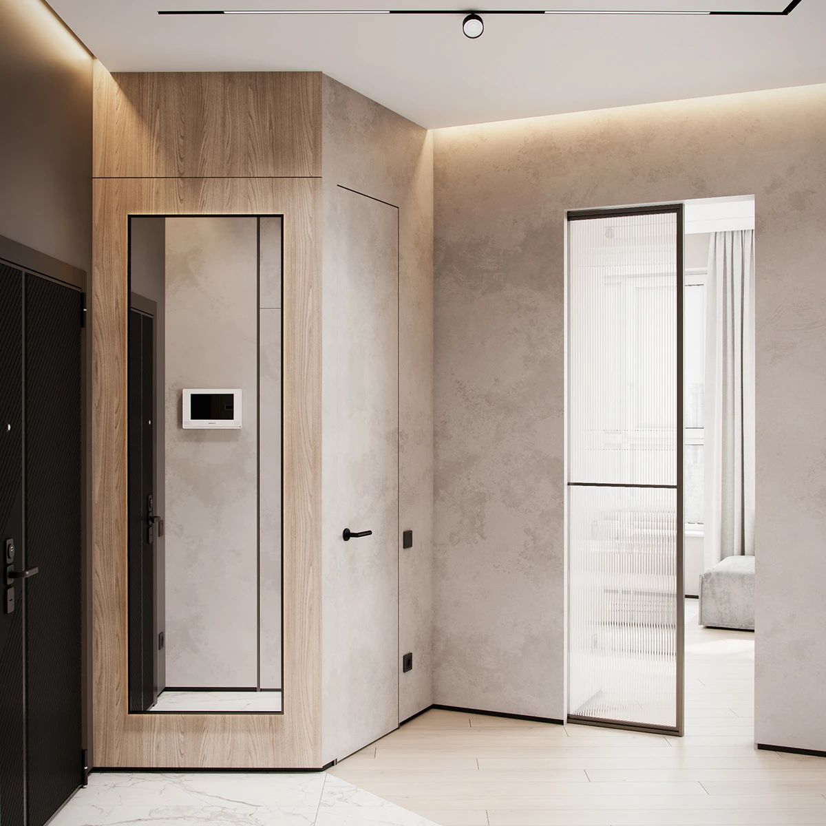 104㎡简约优雅公寓设计丨Bodes studio-15