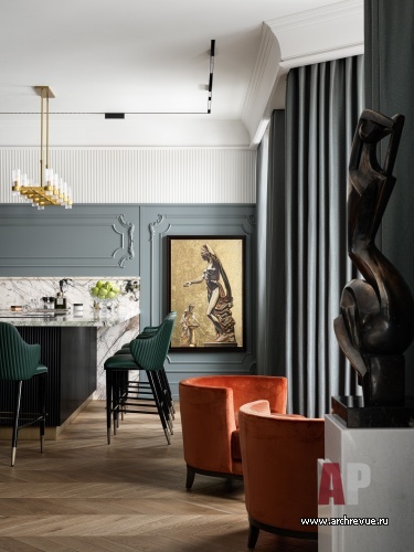 圣彼得堡3室度假公寓室内设计丨俄罗斯圣彼得堡丨Зуева Анна（安娜·祖耶娃）-27