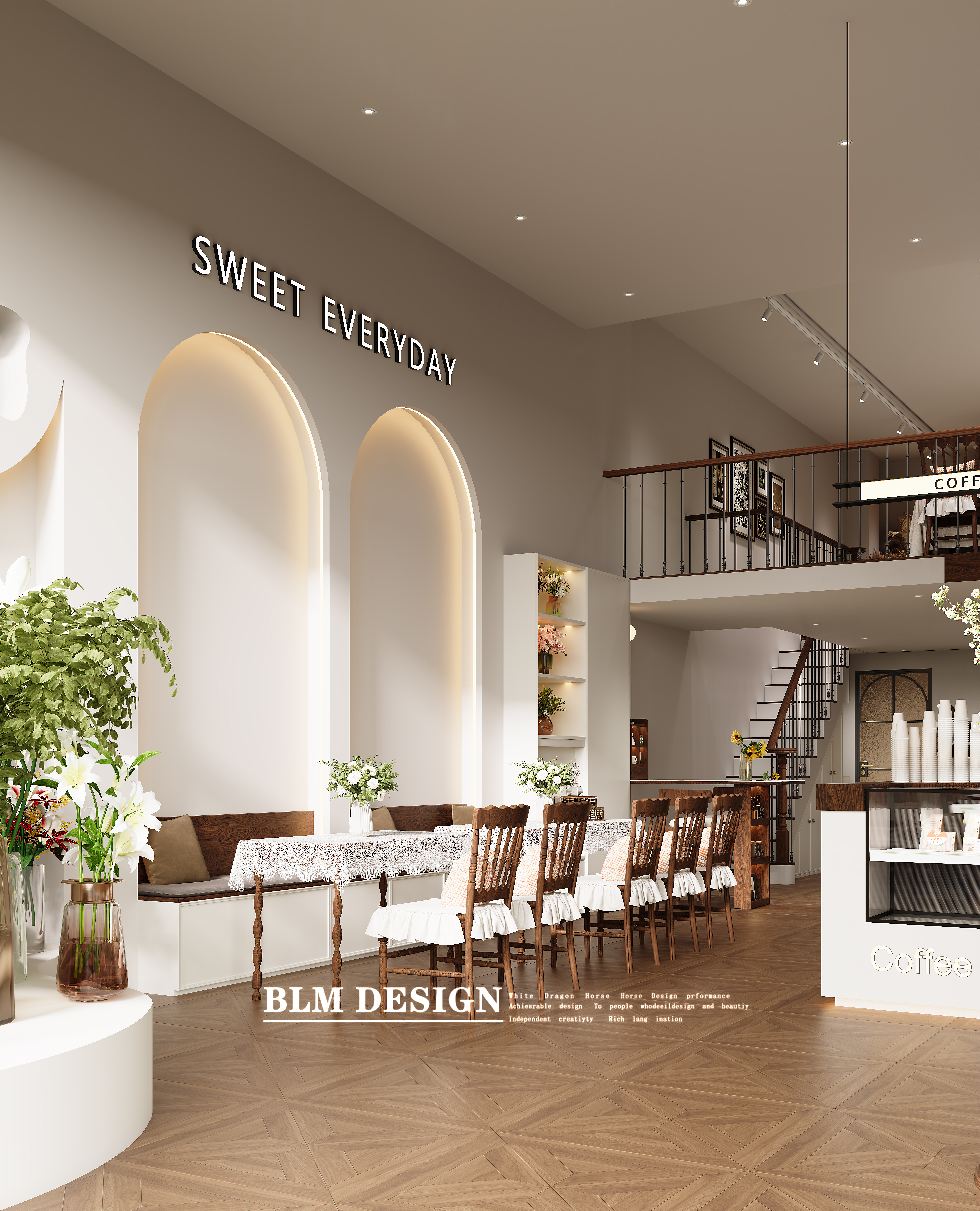 花店工装效果图案例-4