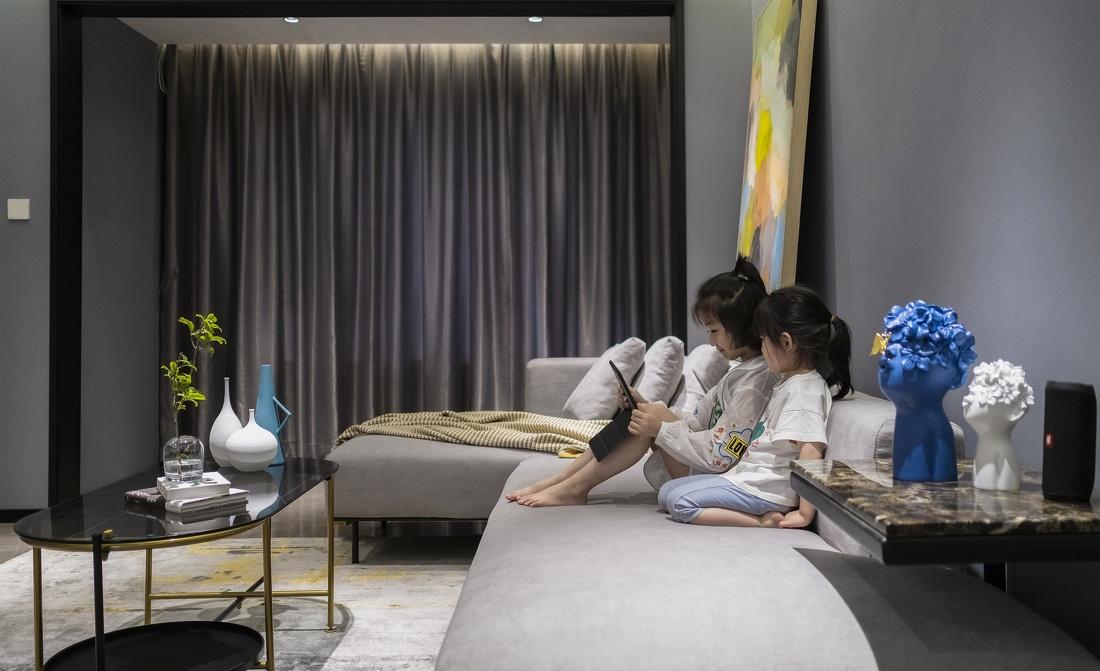 105㎡现代简约私人空间设计-8