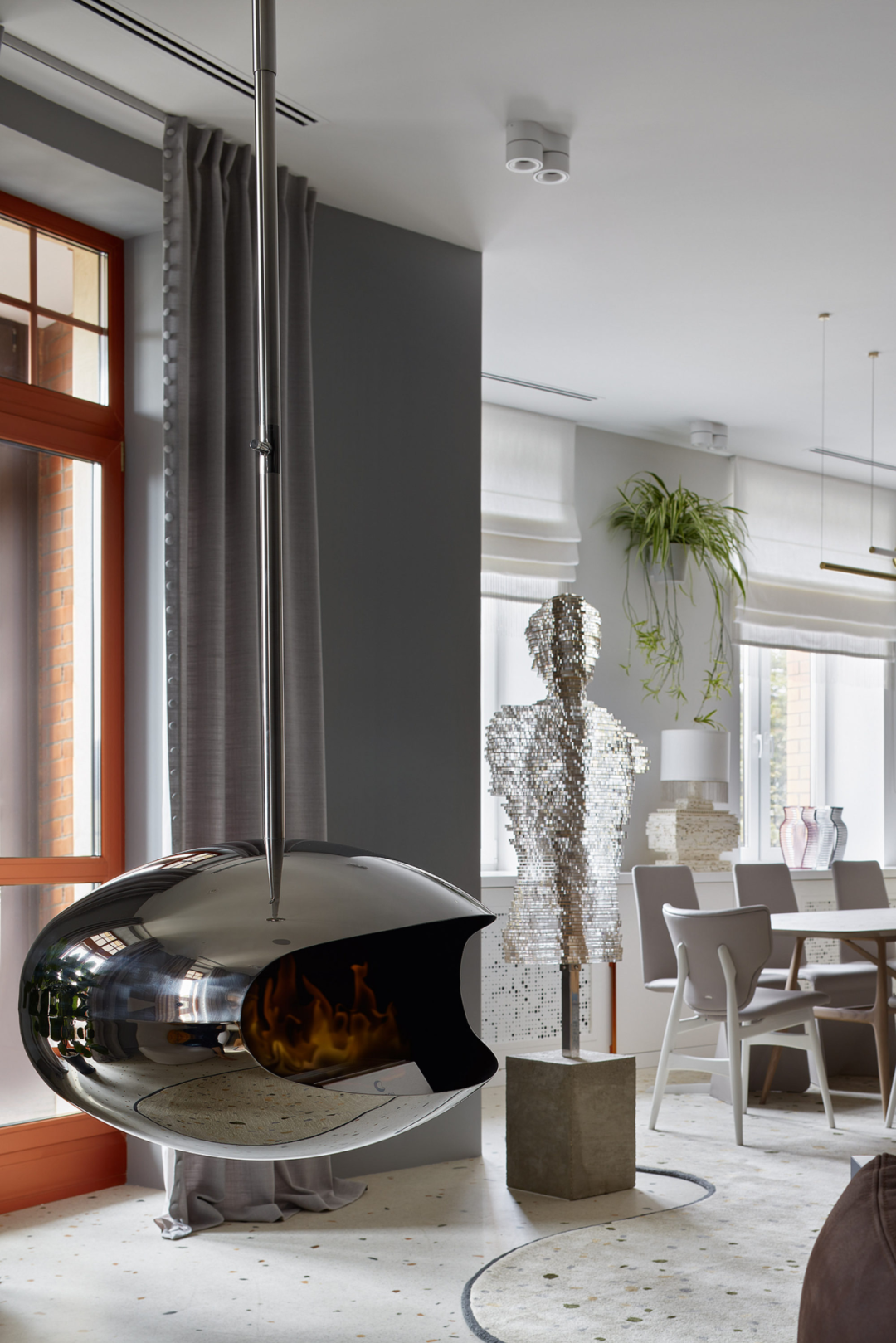 俄罗斯意式极简风的住宅丨Ilya,Svetlana Khomyakovs-11