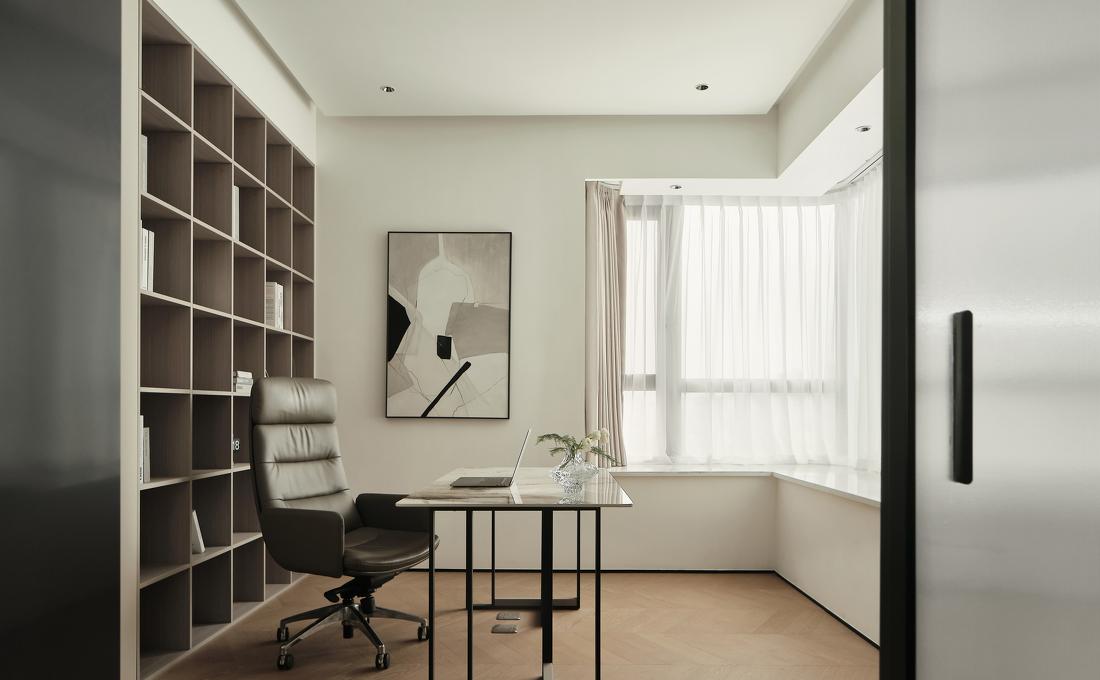 简约纯粹大平层空间设计-61