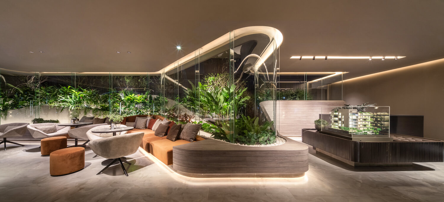 卡尔姆·阿里顶层公寓，展示画廊丨泰国曼谷丨Paon Architects-8