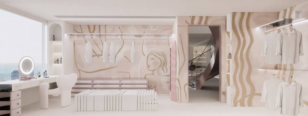 晨暮粉彩 · 西派城奢雅室内设计丨奇点上宅-41