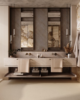 Bathroom in the master bedroom 15.6 м2
