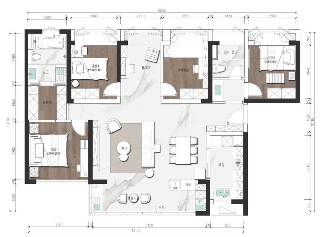 招商臻府现代简约之家丨中国深圳丨一度经纬-11