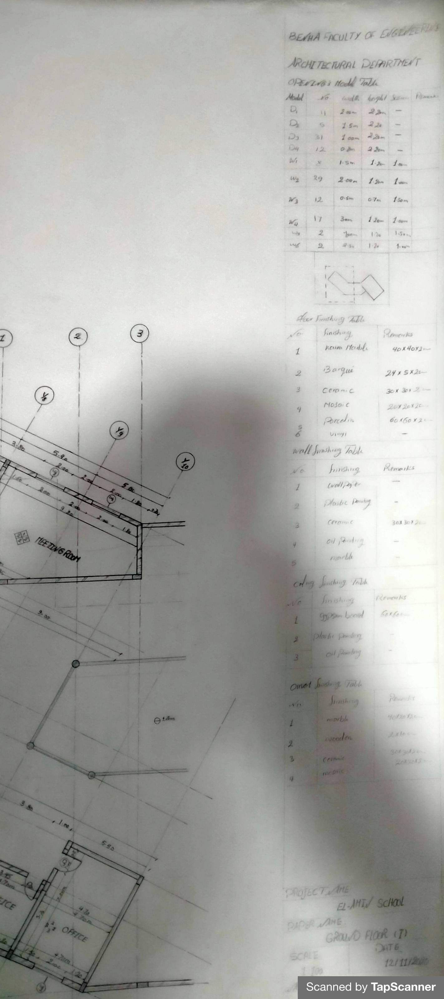 BASIC SCHOOL - WORKING DRAWINGS MANUAL PROJECT-4