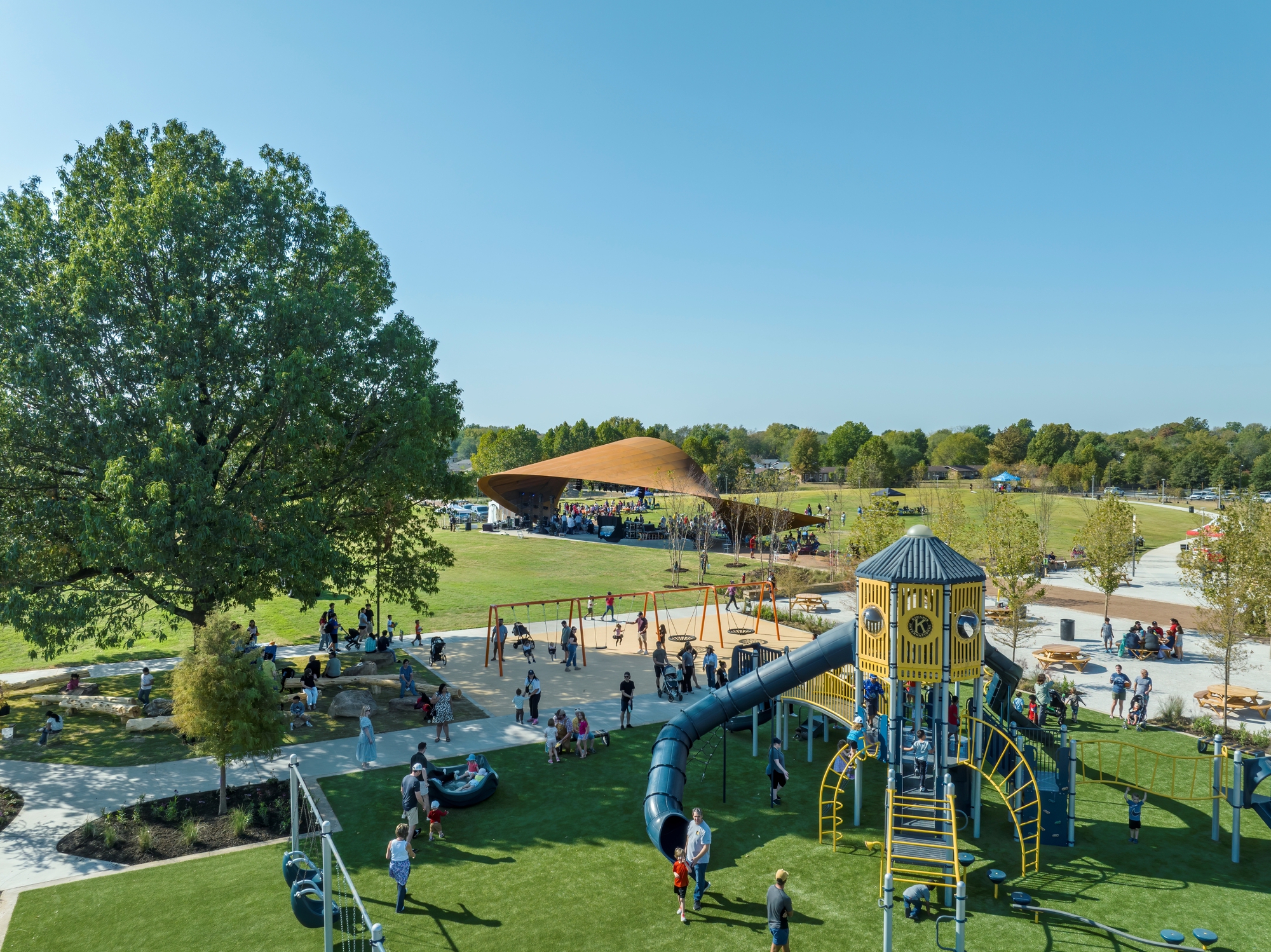 Luther George Park Performance Pavilion / Trahan Architects-34