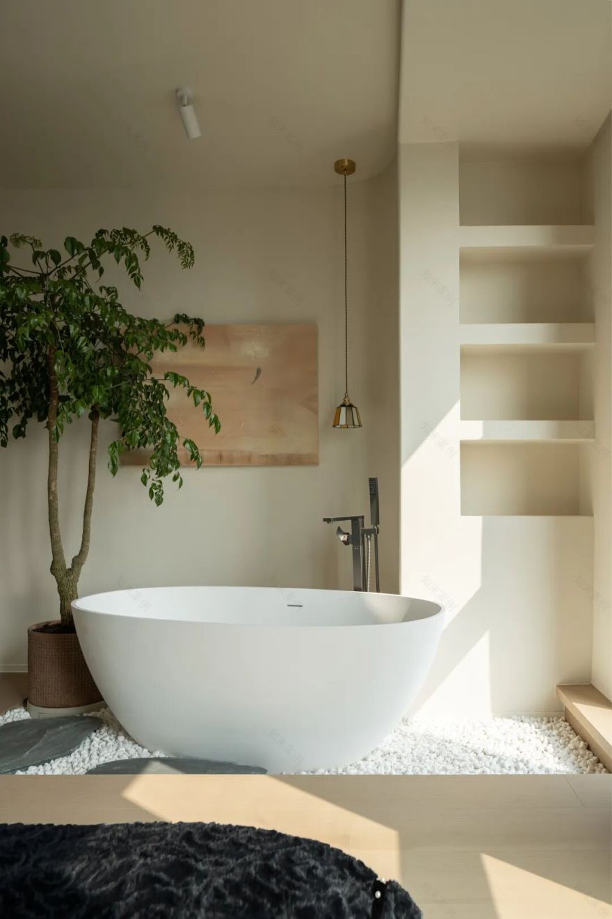 无向空间设计|三室改一室的中古奶油风魔法-55