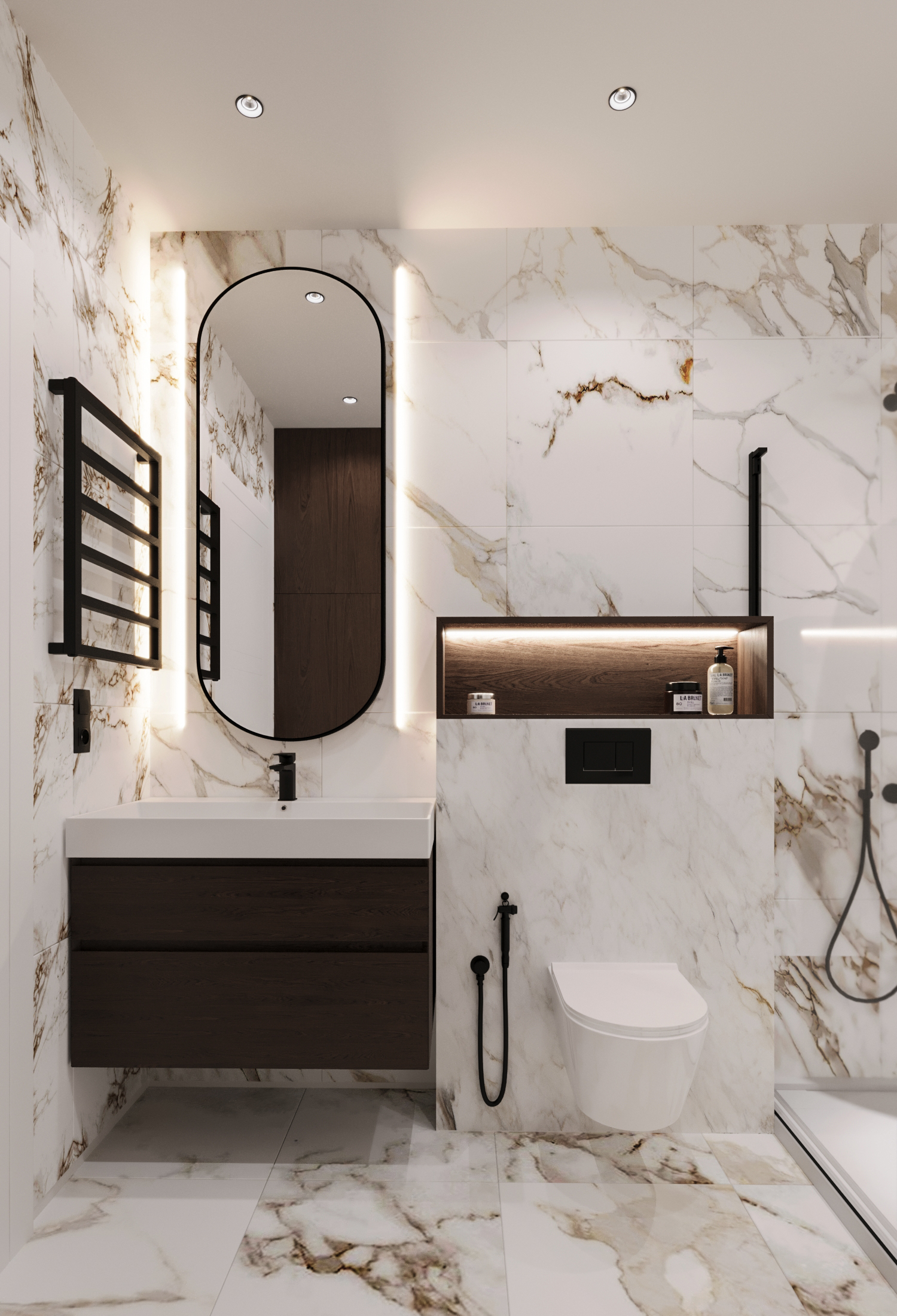 Однокомнатная квартира под сдачу 40кв м-4