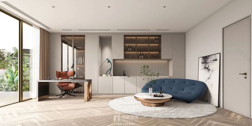 全案整装|550 ㎡舒适私宅:和光同尘、与时舒卷-5