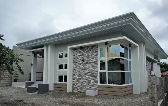 24个现代1层带侧门房屋设计案例丨菲律宾-20