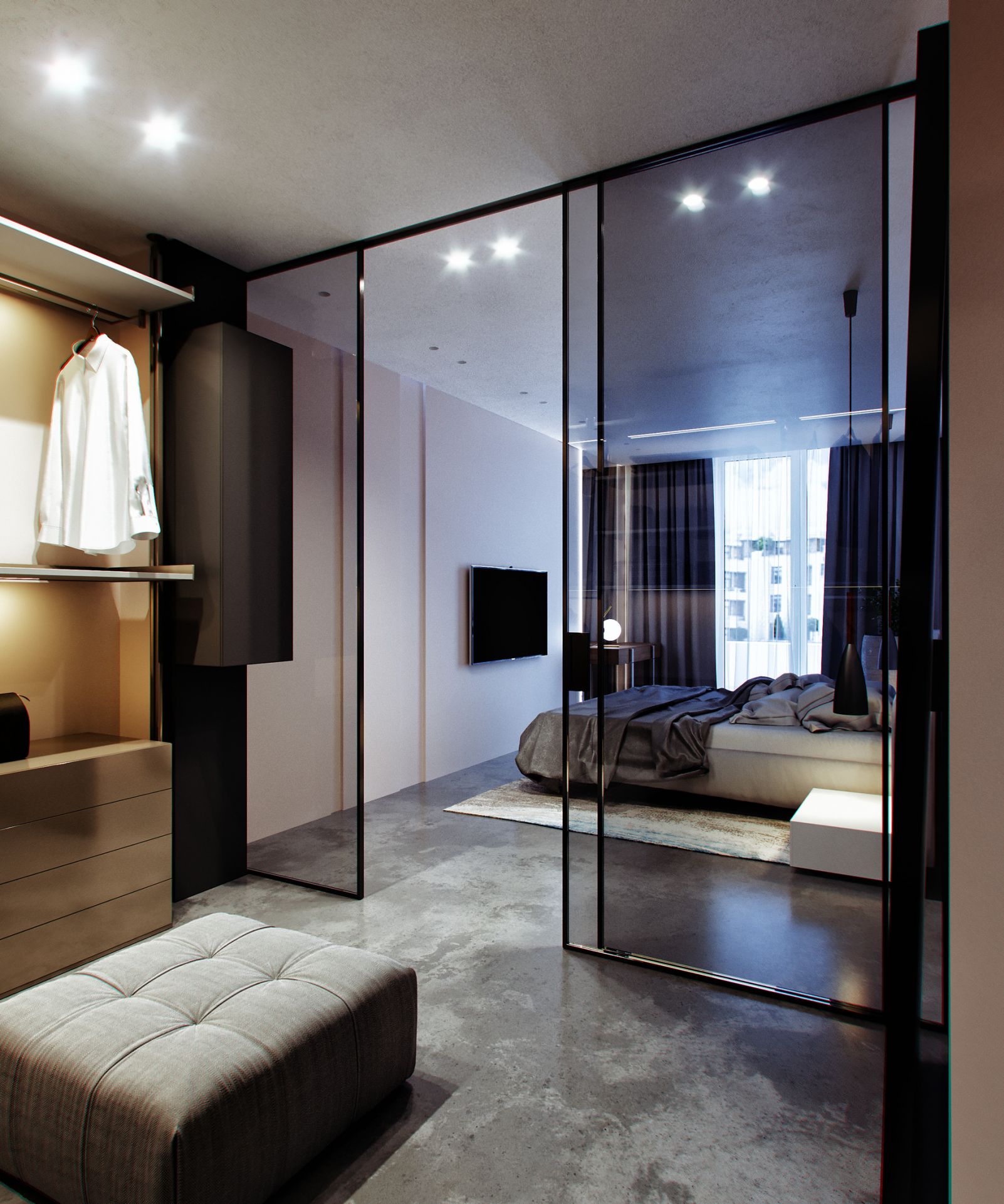 Комфорт сіті · 现代公寓室内设计丨Дизайн  студія Андрія Гординського-19