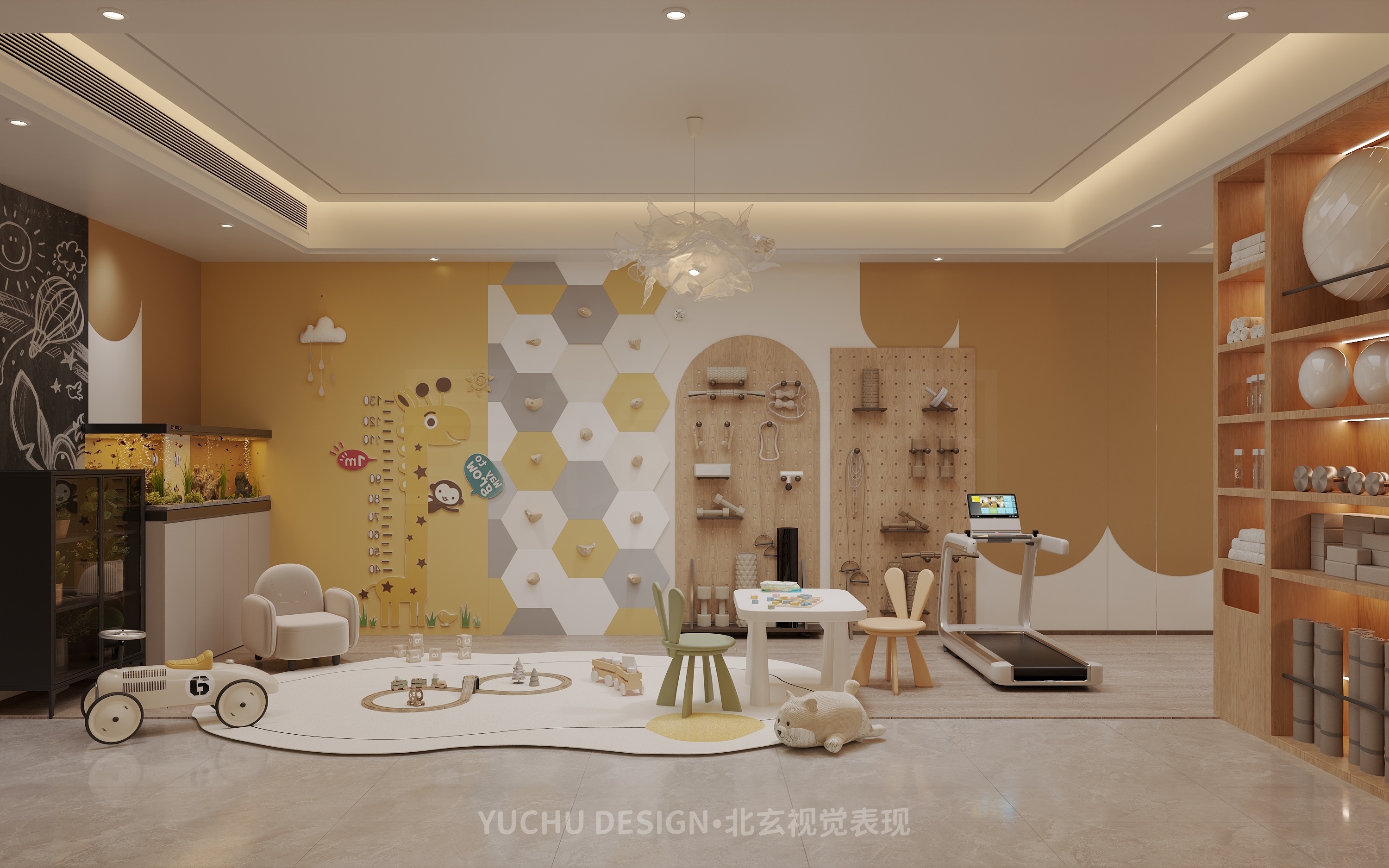 现代与新中式家装效果-2