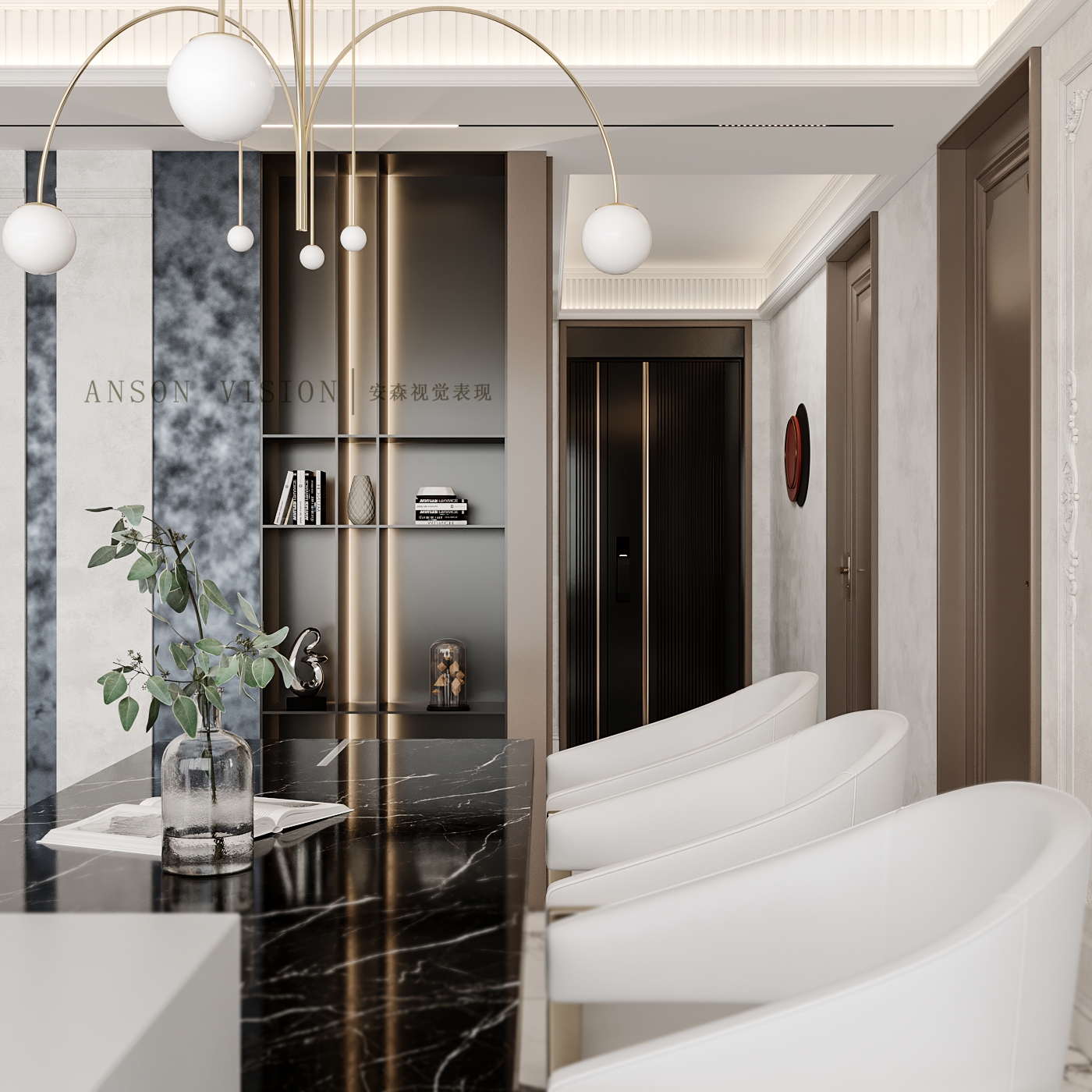 明净法式客餐厅丨Ansonvision-10