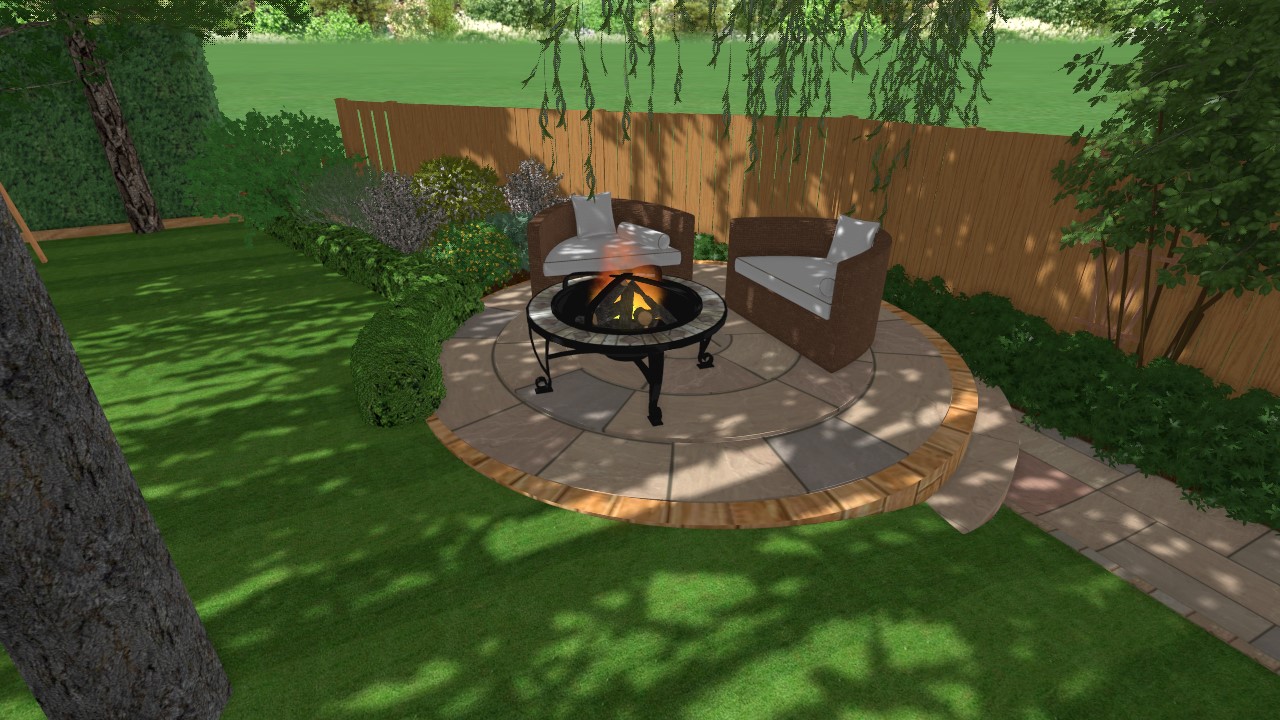 现代家庭花园丨Blue Iris Landscapes-6