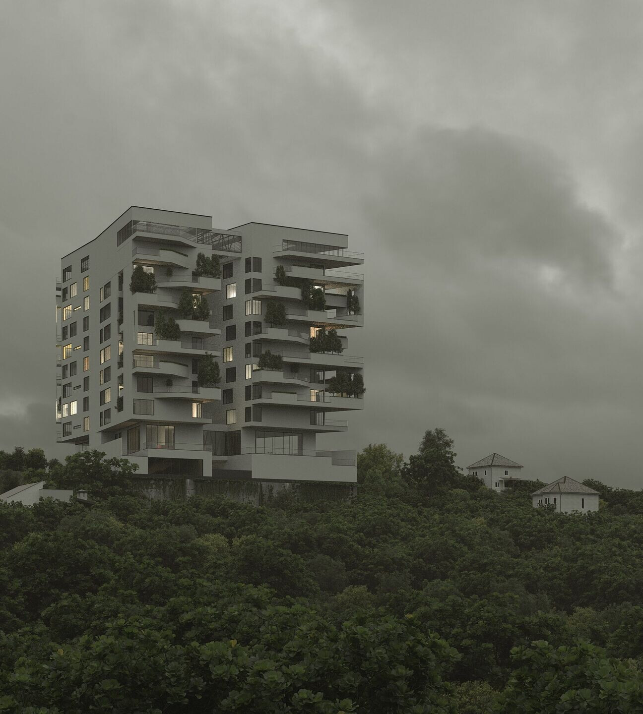 伊朗 LEMAN 住宅综合体的创新设计丨TAVANGAN Consulting Engineers-6