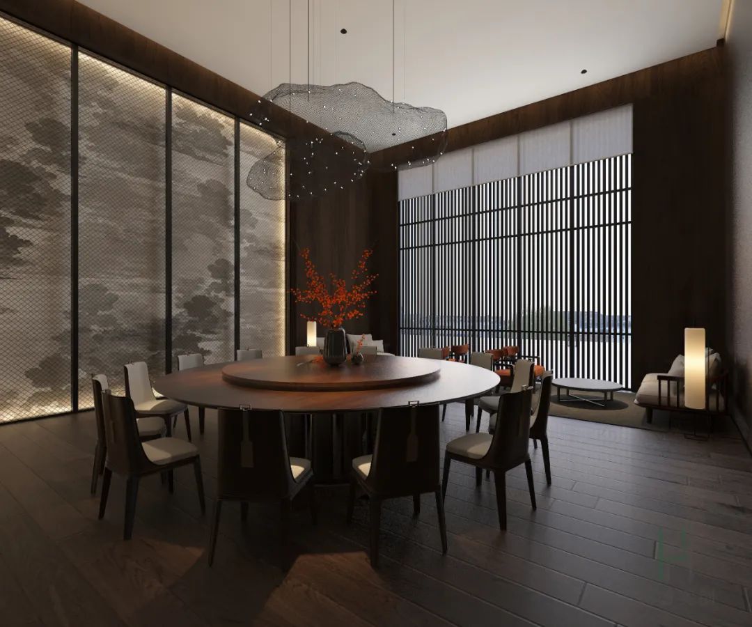 翰唐实创｜私人会所－幽轩离纷华，惟有一丛竹-36