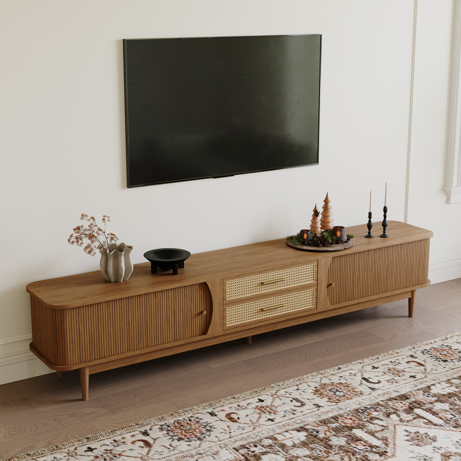 客厅空间沙发电视柜组合家具-9