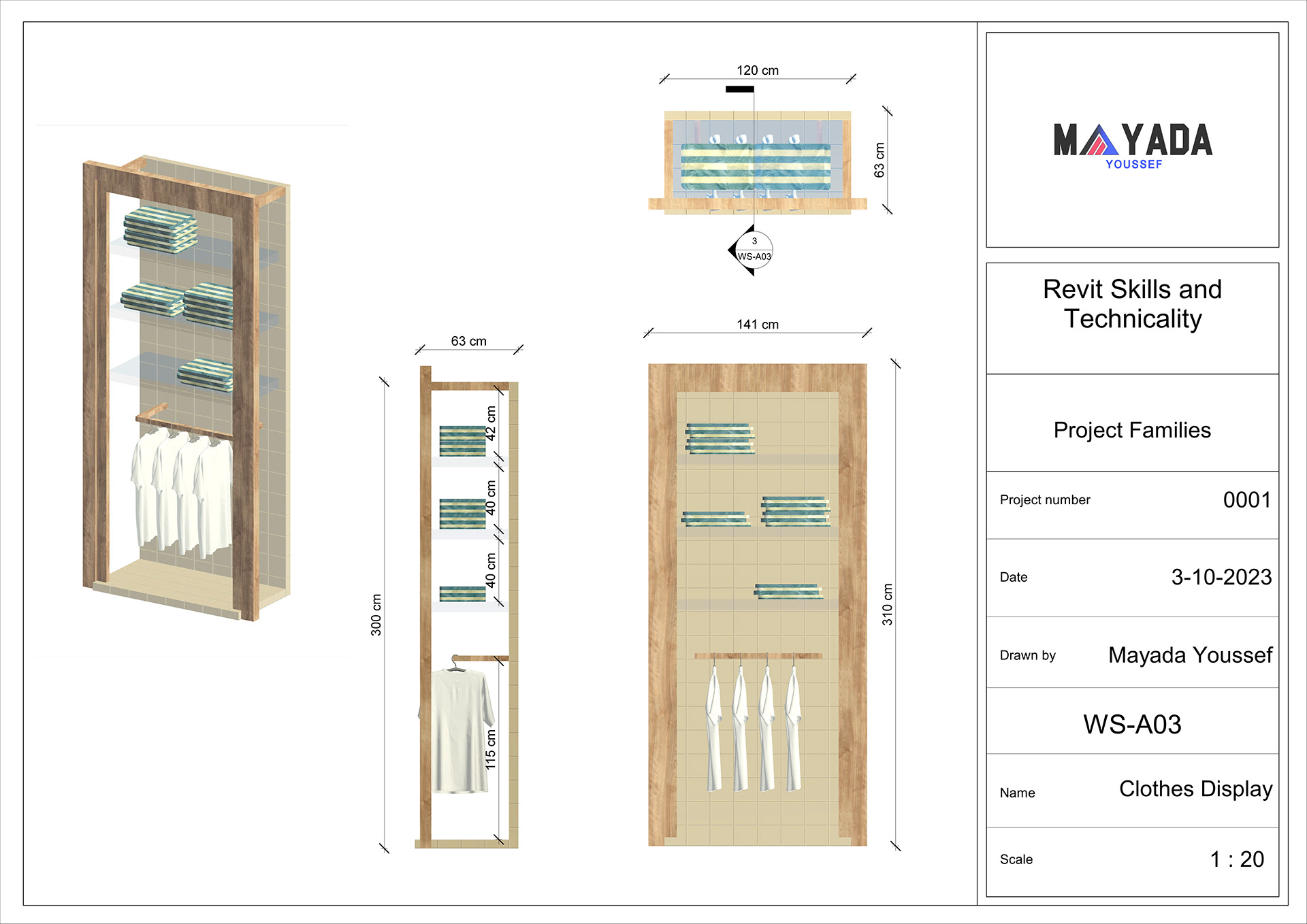 画廊室内设计丨Revit Skills and Technicality-19