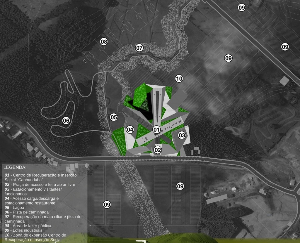 Projeto Centro de Recuperação e Inserção Social – Arq. Gustavo Benvenutti – Érika Sun-21