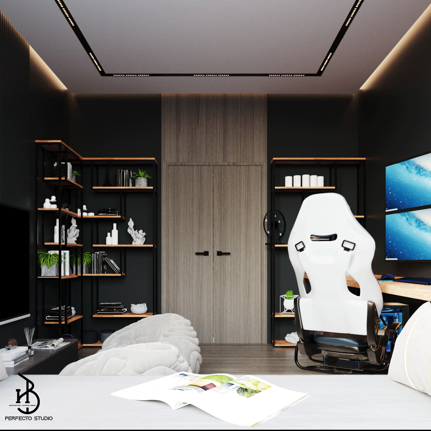 游戏卧室丨沙特阿拉伯丨Perfectostudio0-12