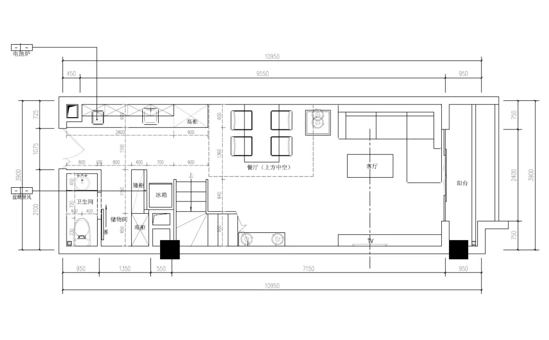 40 平现代风格 Loft 公寓设计-11