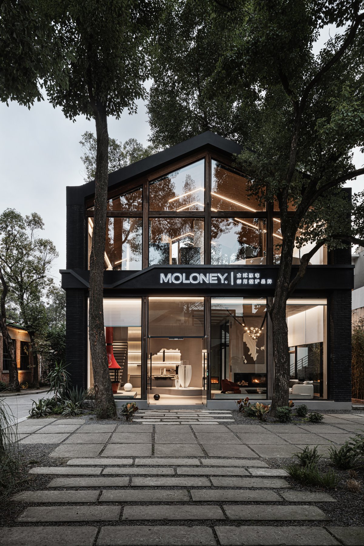 莫洛尼壁炉成都展厅丨中国成都丨寻同设计-15