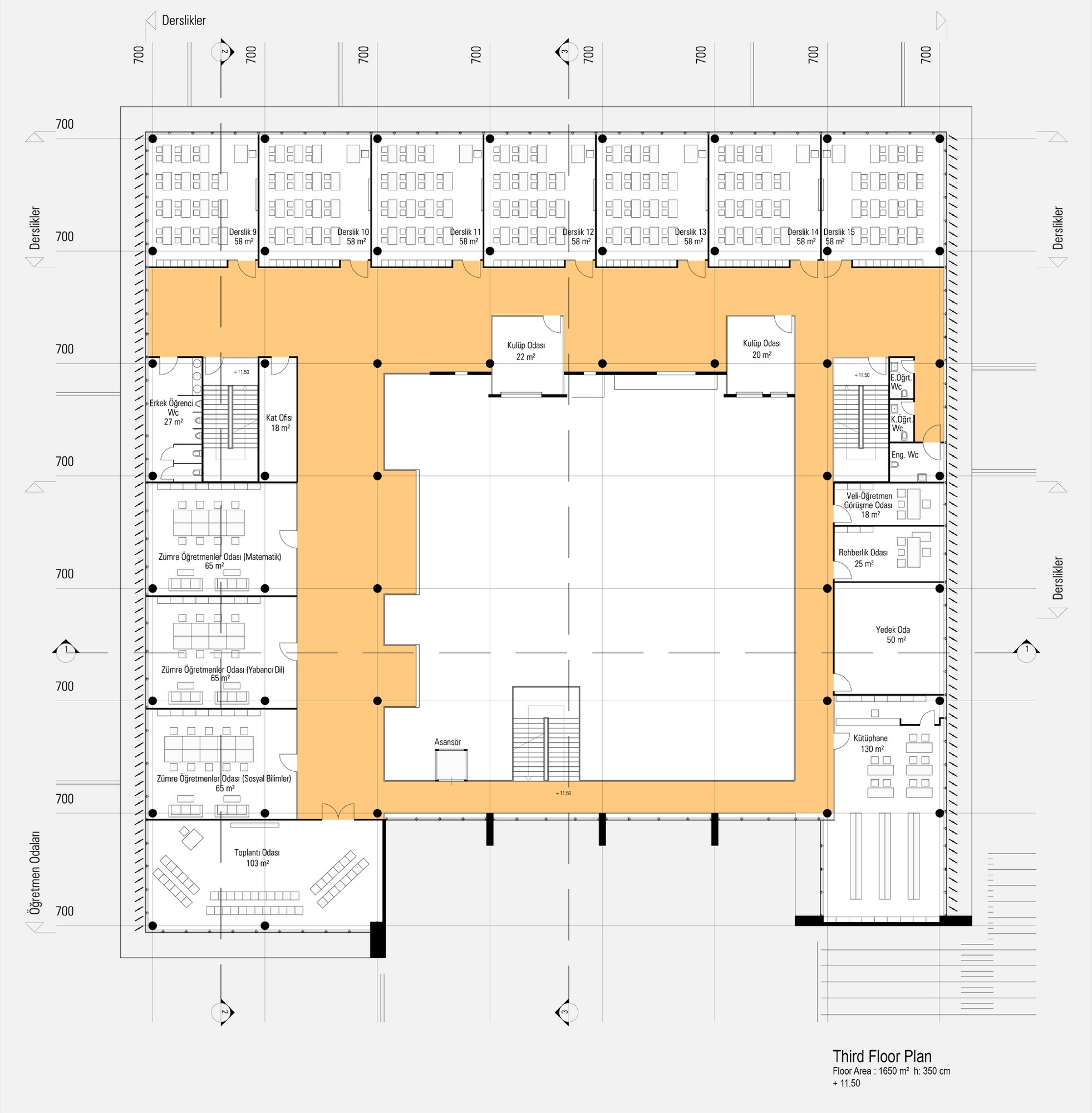 土耳其 AOIZ Nedim Uysal 私立高中 Technical and Industrial High School building-29