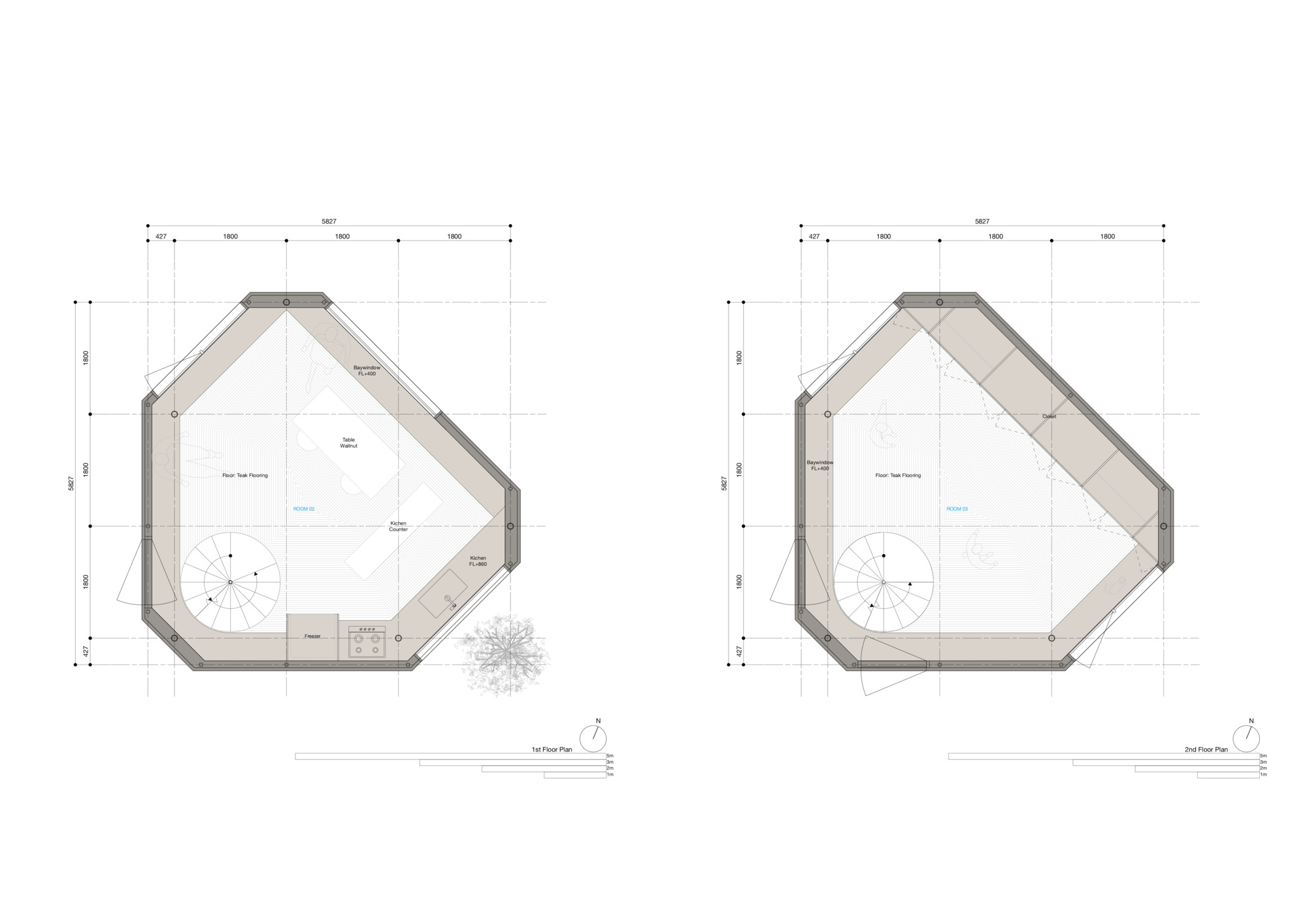 凸窗塔式住宅丨日本-20