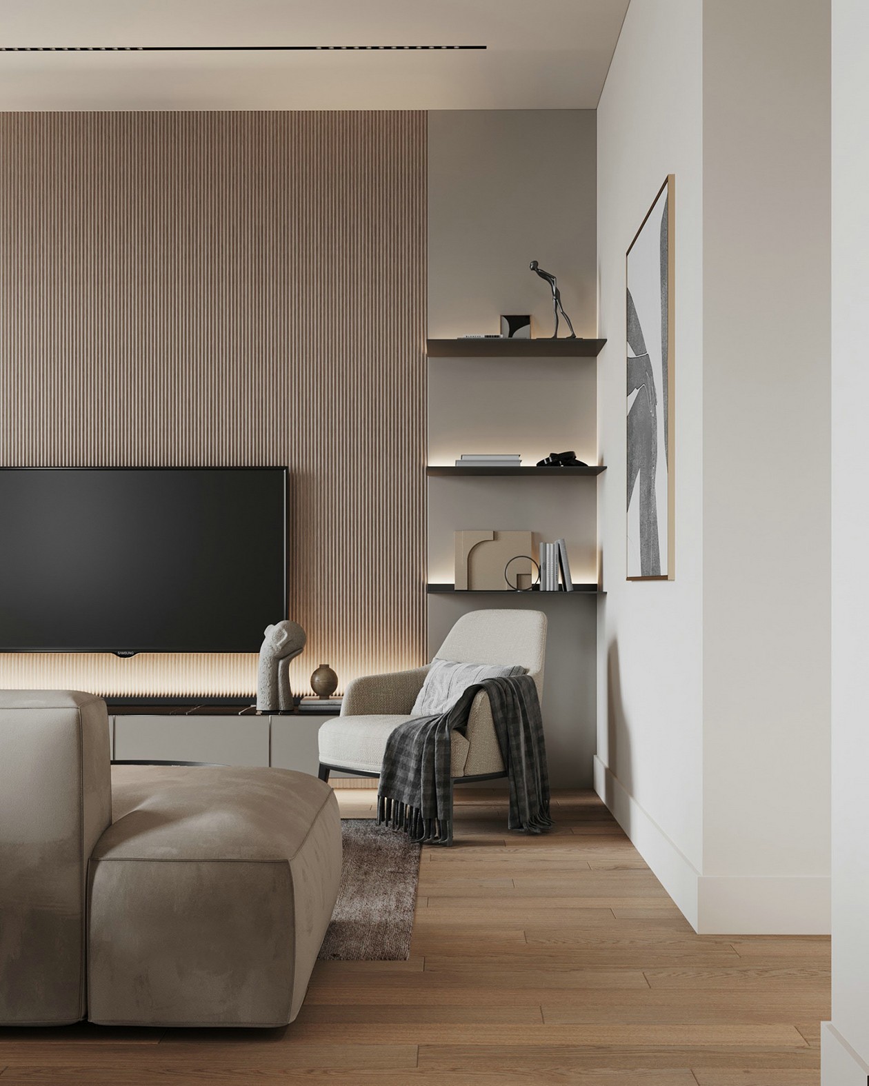 俄罗斯 130㎡住宅设计-2