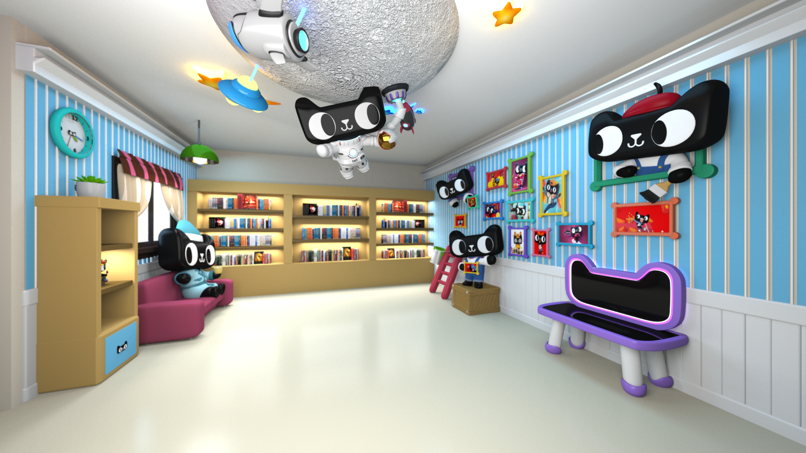 天猫 IP 大作战 - 喵星人来袭,创意衍生品收藏馆-47