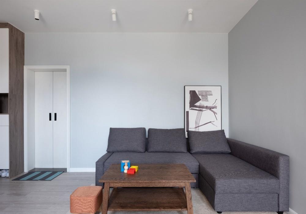 老房翻新变简约大气三房两厅-8