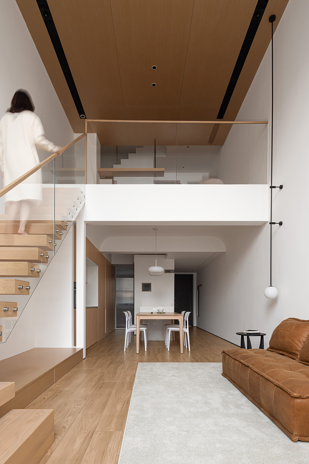 四层叠墅 素简原木风,悠然生活美学丨境屿空间设计-15