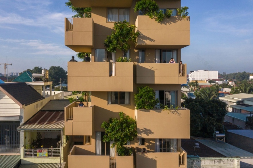 越南空中花园模块住宅丨TAA Design-7